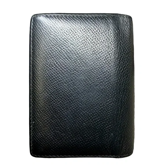 Dolce & Gabbana Black Leather Bi-fold Wallet/Card holder
